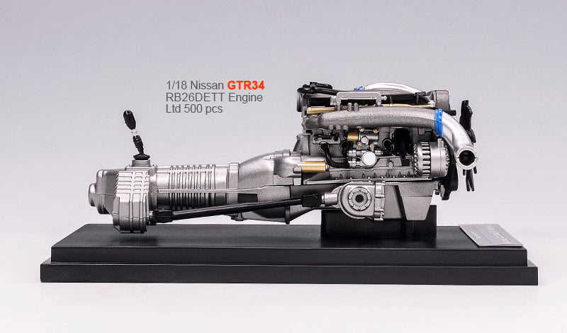 1/18 MH Motorhelix JDM Engine Model Nissan GTR R34 R35 Honda Type R EK