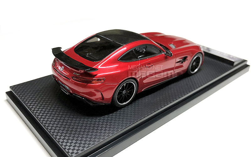 Free Shipping 1/43 Almost Real AR Mercedes AMG GT-R 2017 C190 Red Black Diecast Model