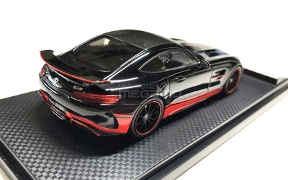 Free Shipping 1/43 Almost Real AR Mercedes AMG GT-R 2017 C190 Red Black Diecast Model