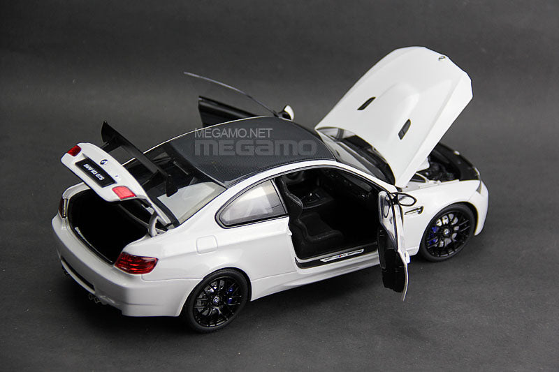 1/18 Kyosho BMW e92 M3 GTS Alpine White BBS Carbon roof Blue Caliper  Limited Ed 1 of 600 pcs RARE Discontinued