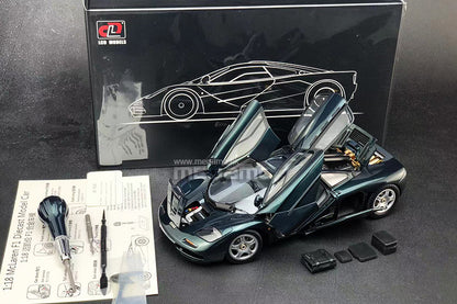 1/18 LCD McLaren F1 XP5 Green Full Openable Diecast Model