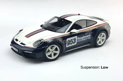 1/18 Norev Porsche 911 Dakar 2022 Diecast 3 Openings