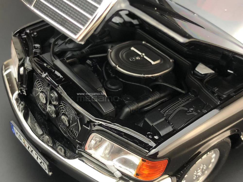 1/18 Norev Mercedes-Benz 560 SEL W126 1989 Black Diecast Full Openings –  MEGAMO