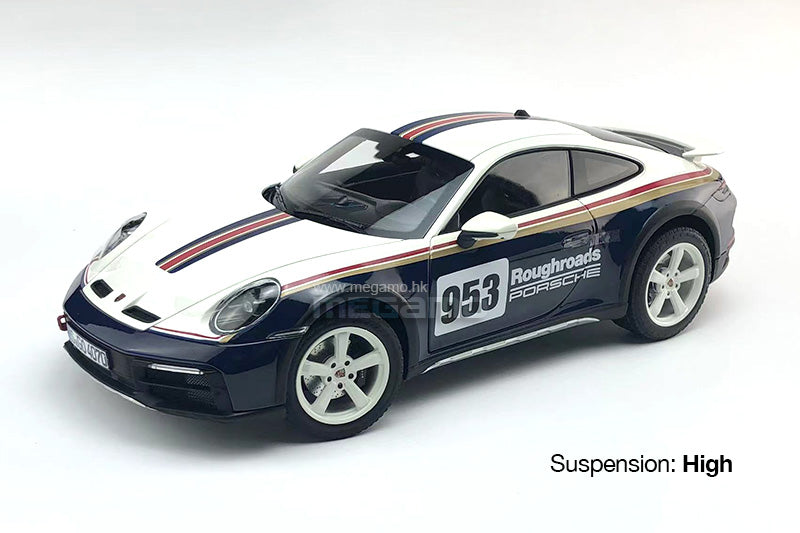 1/18 Norev Porsche 911 Dakar 2022 Diecast 3 Openings