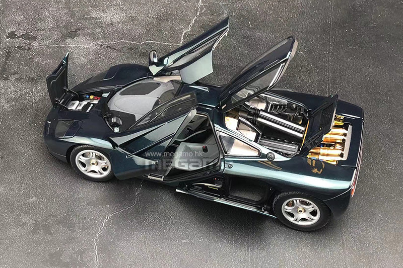 1/18 LCD McLaren F1 XP5 Green Full Openable Diecast Model