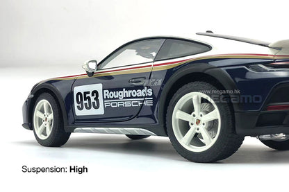 1/18 Norev Porsche 911 Dakar 2022 Diecast 3 Openings