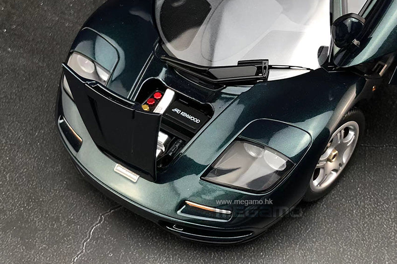 1/18 LCD McLaren F1 XP5 Green Full Openable Diecast Model