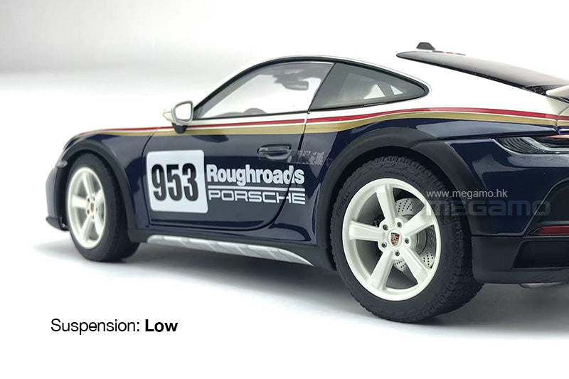 1/18 Norev Porsche 911 Dakar 2022 Diecast 3 Openings