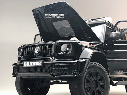 1/18 Almost Real Mercedes-Benz Brabus 800 G63 4x4 Black 2023