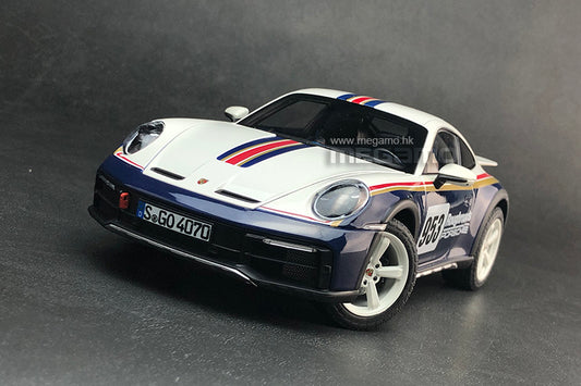 1/18 Norev Porsche 911 Dakar 2022 Diecast 3 Openings