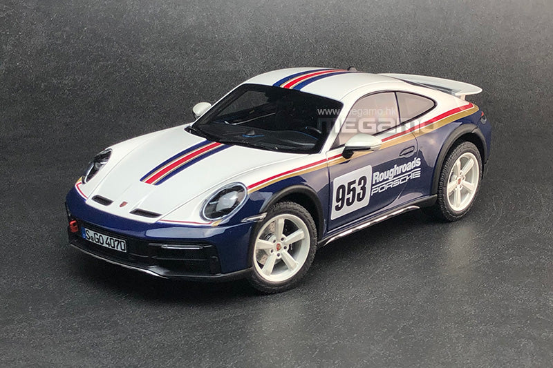 1/18 Norev Porsche 911 Dakar 2022 Diecast 3 Openings