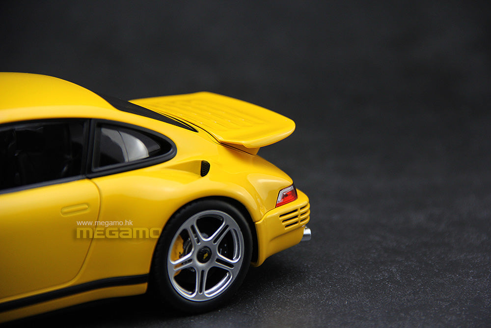 1/18 Almost Real RUF SCR CRT Porsche 911 Mexico Blue Blossom Yellow Gr –  MEGAMO