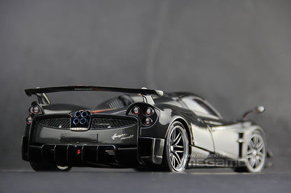 1/18 LCD Pagani Huayra Roadster BC Carbon Black Diecast Full Openings