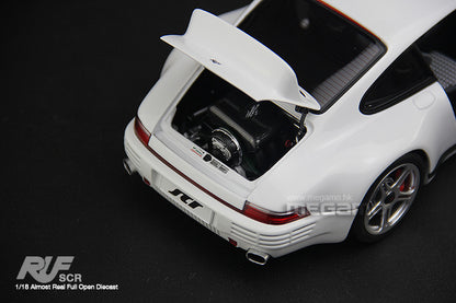 1/18 Almost Real RUF SCR Porsche 911 964 White Diecast Full Open Ltd 504 Pcs