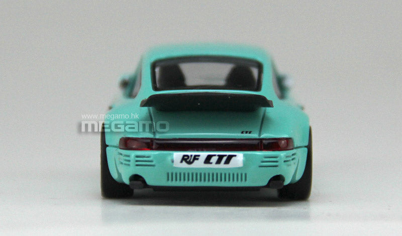 1/64 PARA 64 Porsche 911 RUF CTR Yellowbird 1987 Blossom Yellow Green Diecast Model