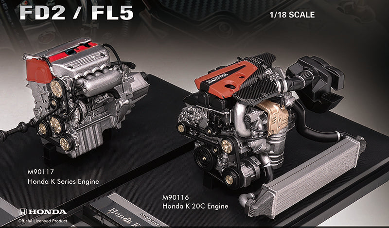 1/18 MH Motorhelix JDM Engine Model Honda Type R FD2 FL5 Free Shipping